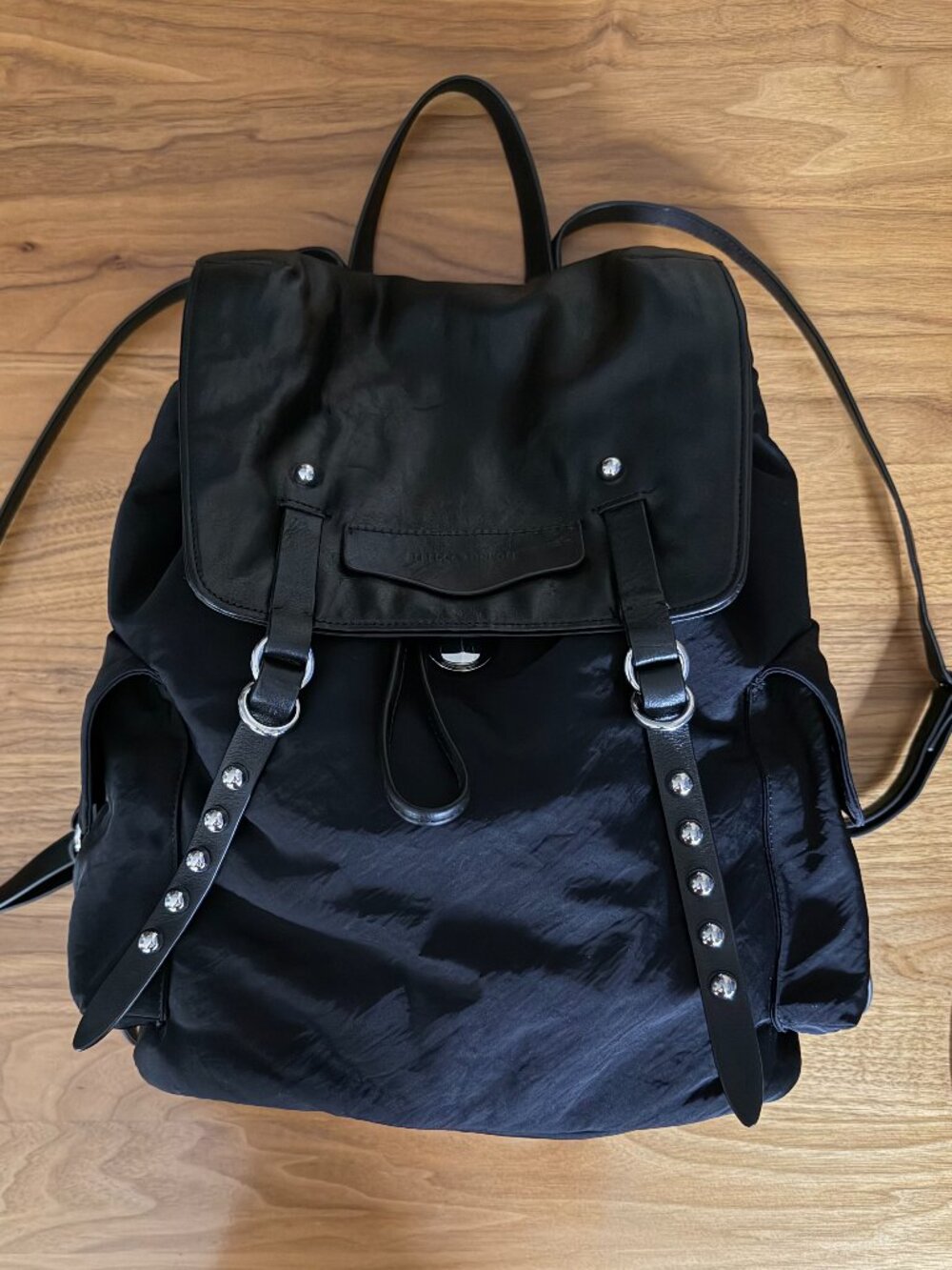 Rebecca Minkoff Bowie Backpack, Black - Picture 1 of 11